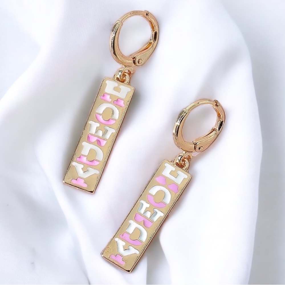 Howdy Western Barbie Earrings